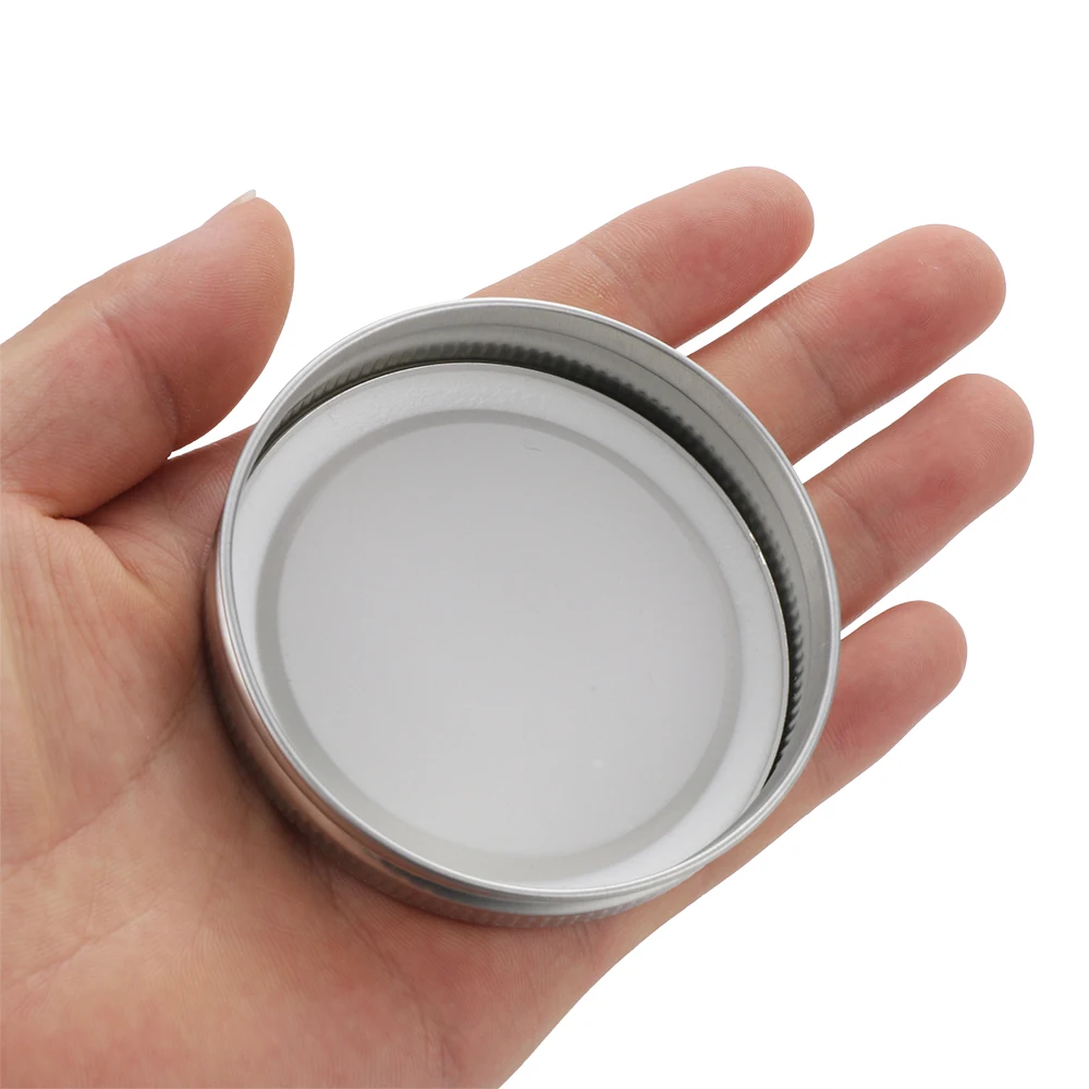 Canning Lids Leak-Proof Wide Mouth Mason Jar Lids Tinplate Jar Caps Home Kitchen Food Storage Accessories 10Pcs/Pack