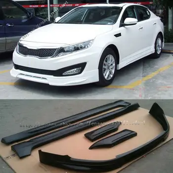 

For Kia Optima K5 2012-2015 unpainted Front and rear lips&Side skirt Body kit