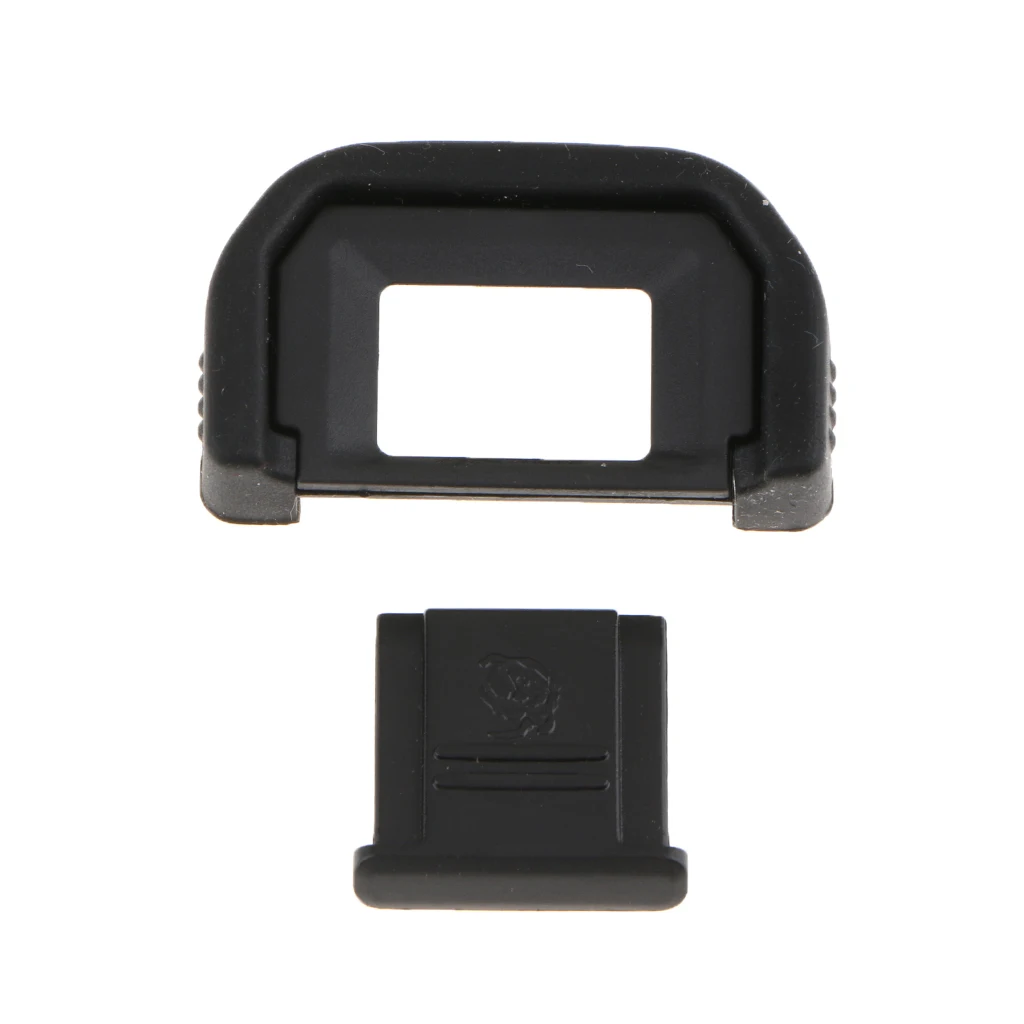 

1 Piece Camera Viewfinder Eyecup Eyepiece + Hot Shoe Cover for Canon EOS 77D/200D/800D/1300D/1500D