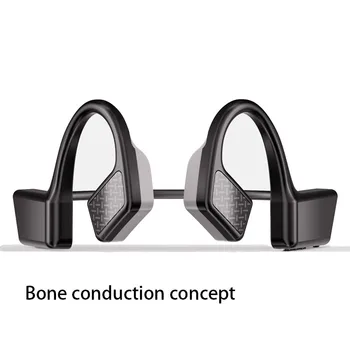 

Ture Wireless Headphones Bone Conduction TWS Bluetooth Concept Ear-Hook Earphone Waterproof Sports Headset With Microphone