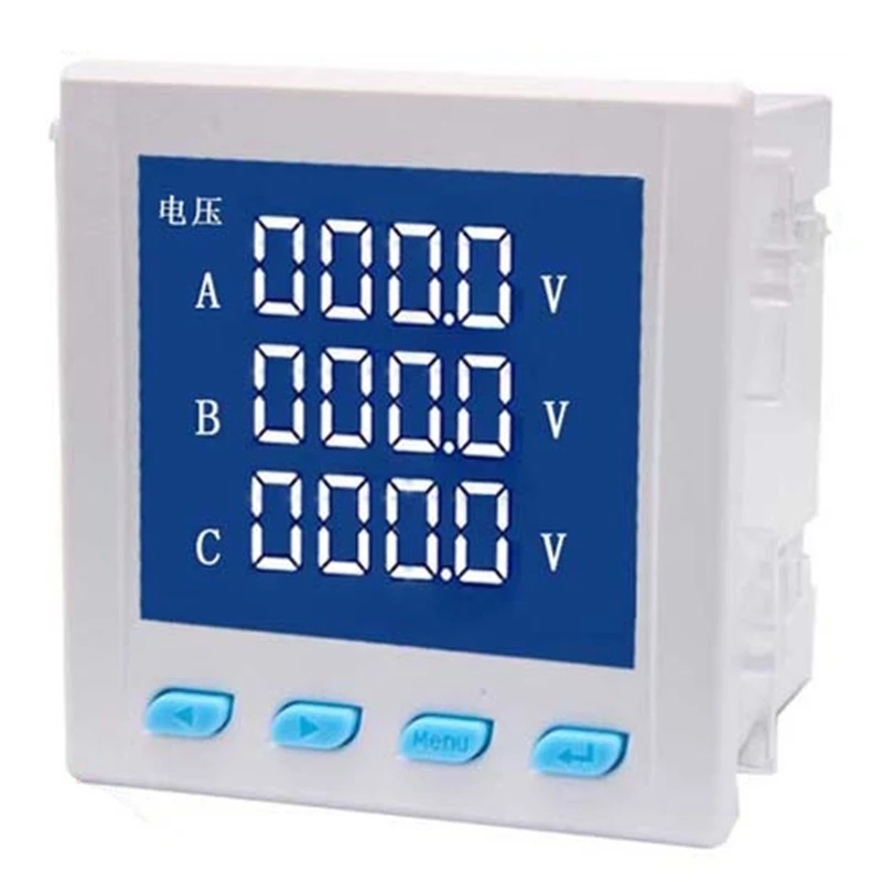 

Three Phase LCD Digital Multifunction Meter Energy Accumulation Current Display Three Phase Liquid Crystal Ammeter