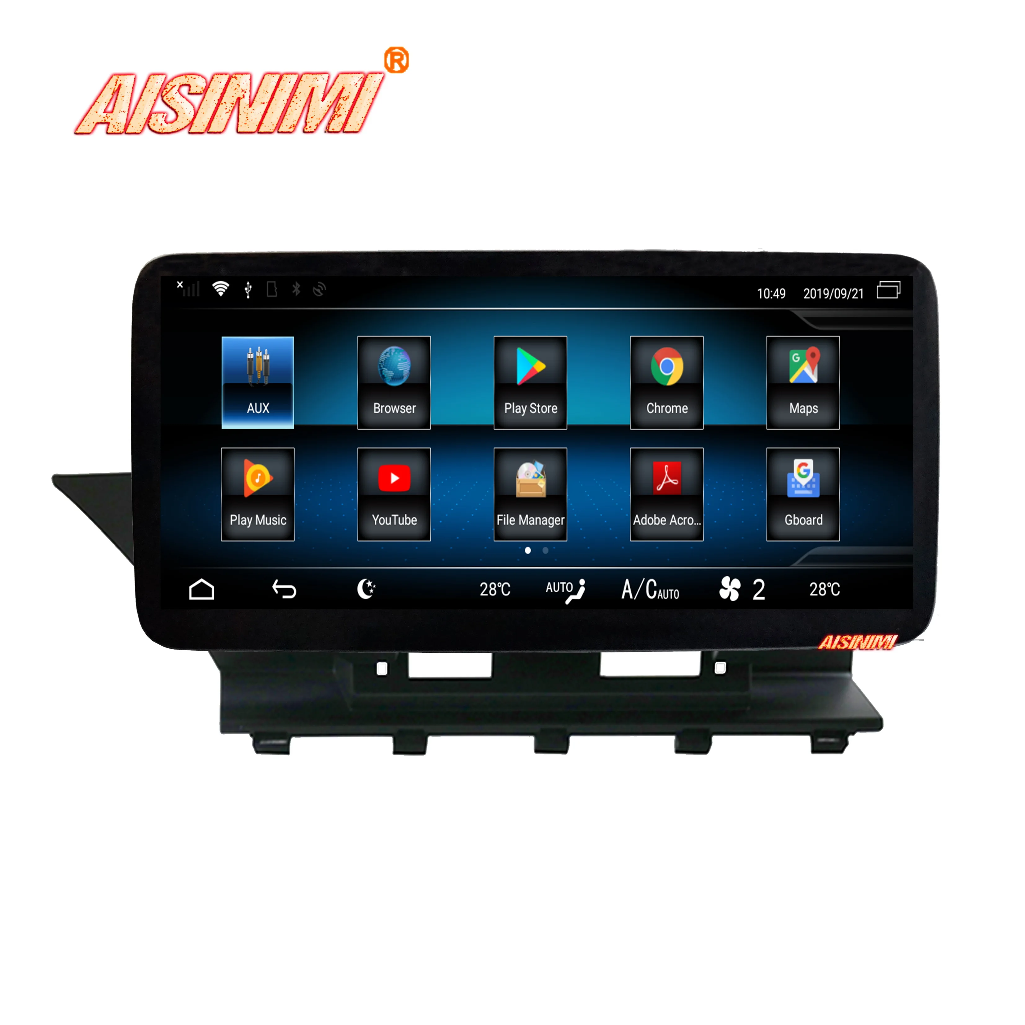 Автомобильный Dvd плеер Navi Android 9 0 для Benz GLK Class X204 2008 ~ 2015 автомобильный монитор