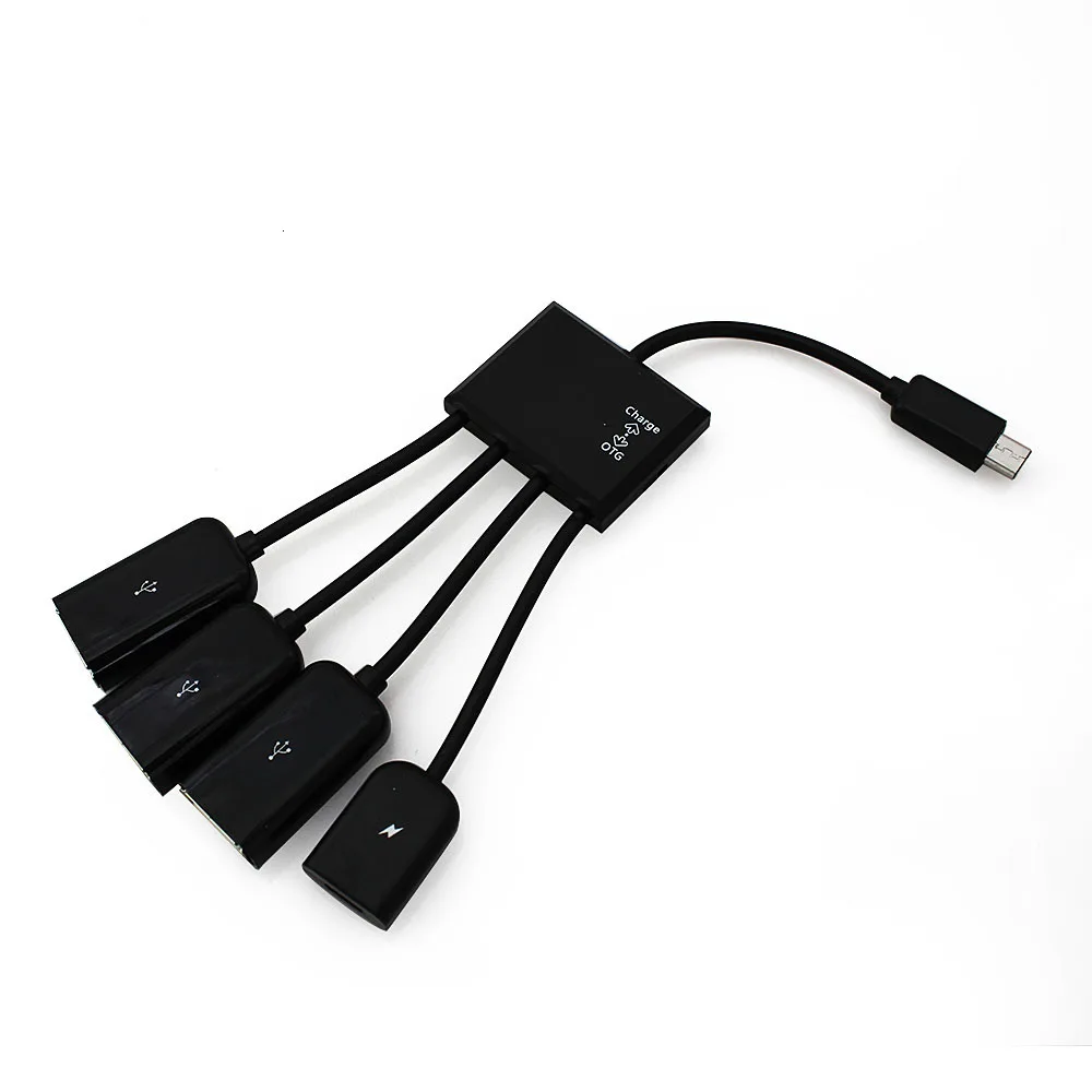 Usb-концентратор 3,0 высокоскоростной Мульти USB 3,0 usb-хаб 4 порта хаб для микро-usb интерфейс все в одном для ПК Компьютерные аксессуары