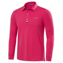 Рубашка для гольфа мужская Everio Новое поступление рубашка с длинным рукавом 4 цвета Осенняя спортивная одежда для гольфа