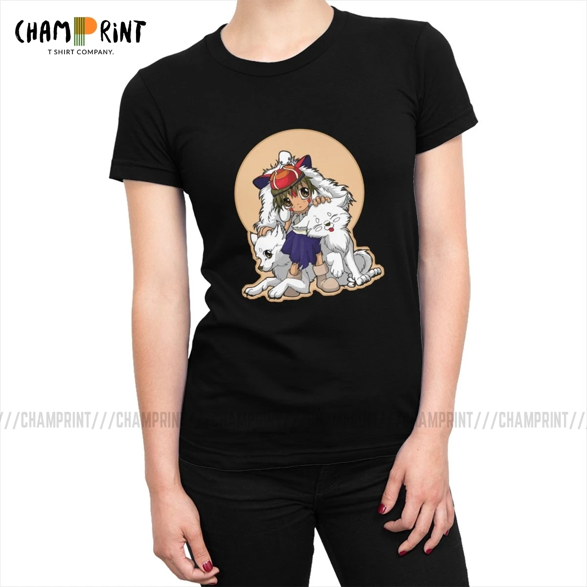 Princess Mononoke T Shirt Women Ghibli Anime Tumblr T Shirts Round Neck Tee Shirt Tops Cotton Awesome Clothes Female Plus Size T Shirts Aliexpress