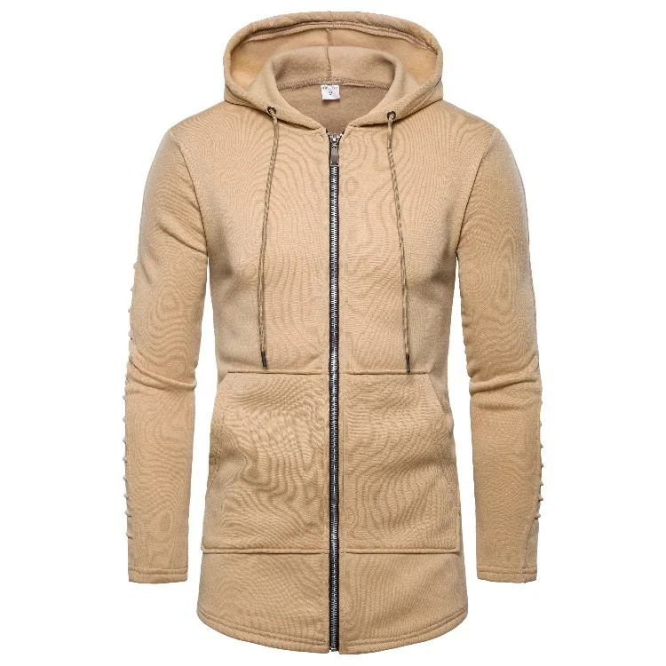 

2020 solid color wrinkled autumn new men's Hoodie,.Men's Spring