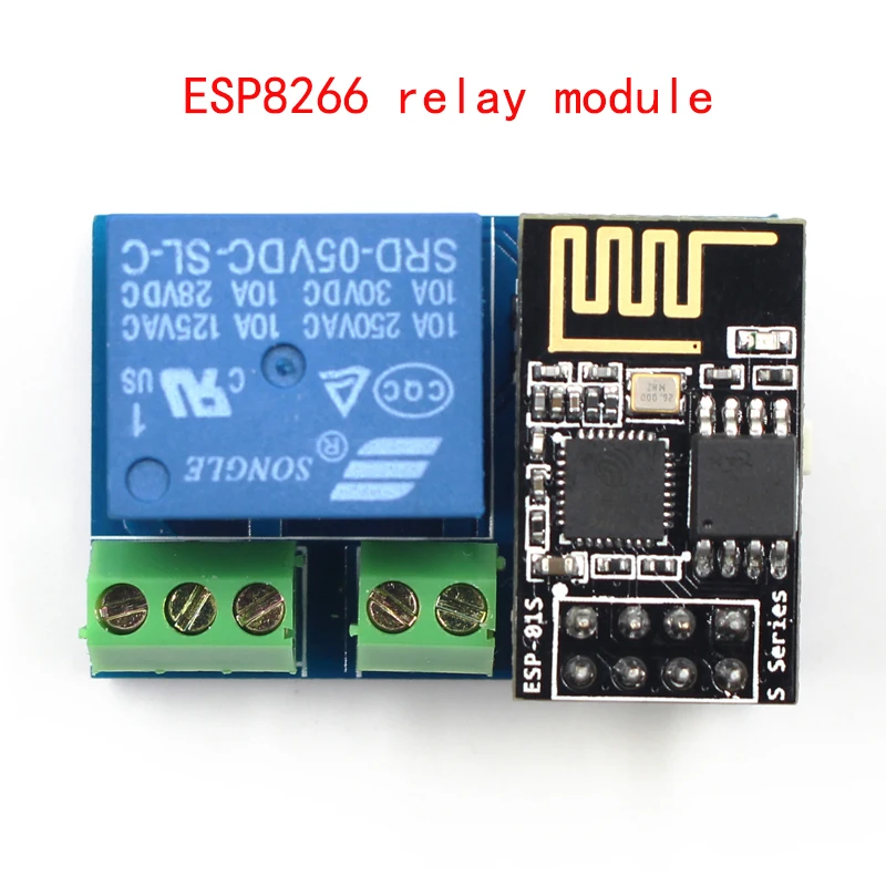 

ESP8266 ESP-01S Smart Home Relay Module Relay WIFI Smart Socket Phone APP Control Relay Switch DIY Smart Switch Relay