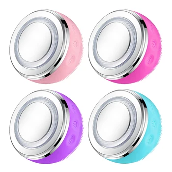 

Facial Massager All in 1 Face Cleaner Machine 4 LED Light Lift Lifting Skin Anti-aging Massager Tool Facial Cleansing Devices