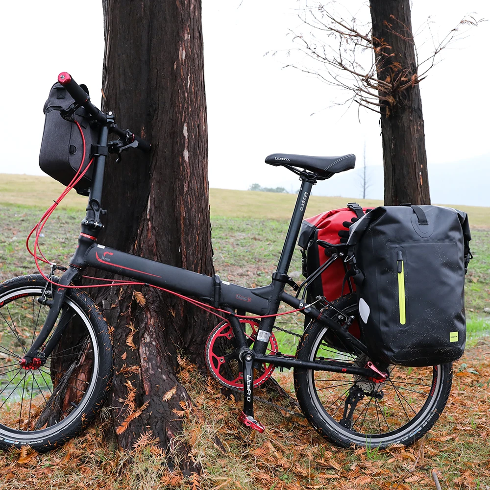 Rhinowaik25l велосипедные сумки MTB велосипед задняя стойка сумка Полный Водонепроницаемый многофункциональный дорожный велосипед Pannier заднее сиденье багажник сумка