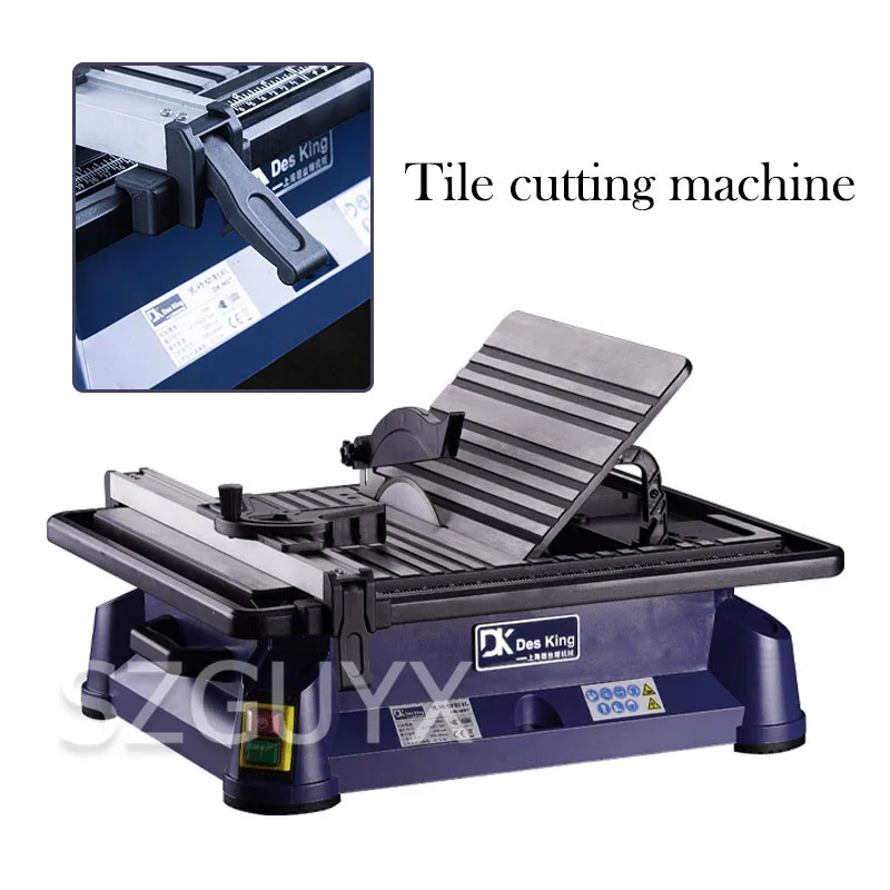

Household portable tile cutter Electric 45 degree chamfering machine Desktop jade cutting machine water cutting machine