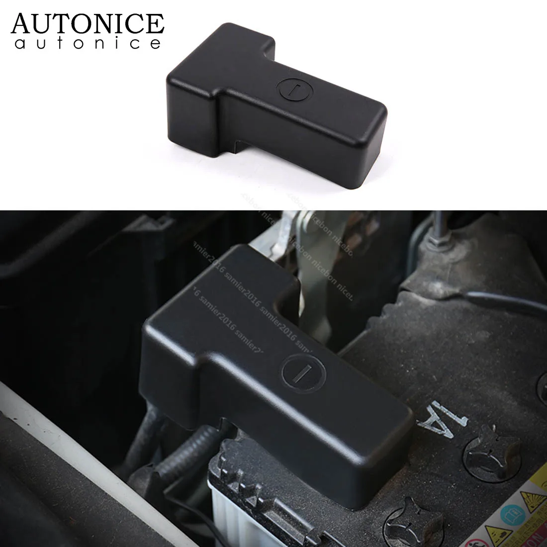 

Auto Battery Negative Dust Proof Cover trim Fit For Nissan Patrol Y62 Armada Infiniti QX80