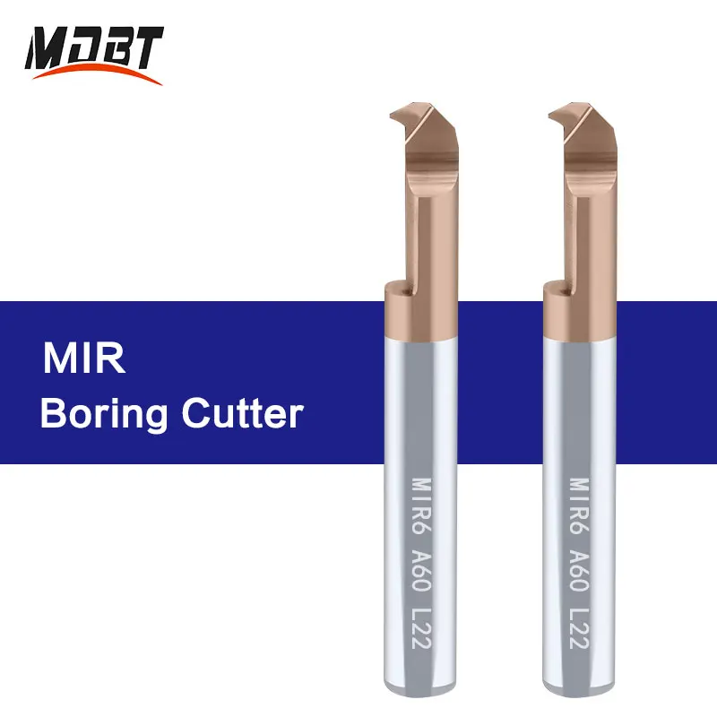 

MIR Boring Tool Turning Lathe Thread Cutter Tungsten Carbide Alloy Grooving Bar Mini Internal Lathe Turing Tool