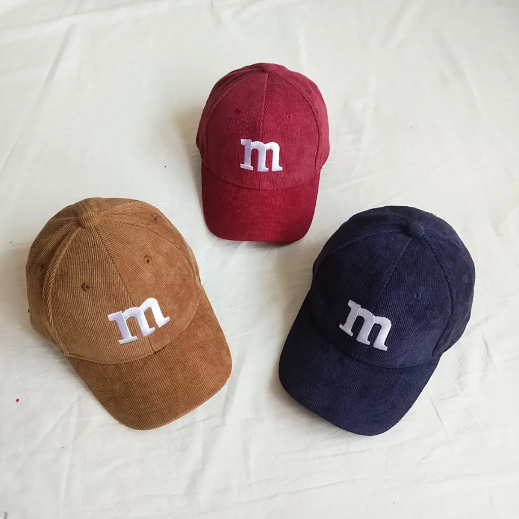 Модный Зимний Детский Регулируемый головной убор Gorra Hombre Кепка-бейсболка с буквами осенне-зимняя теплая шапка# C10