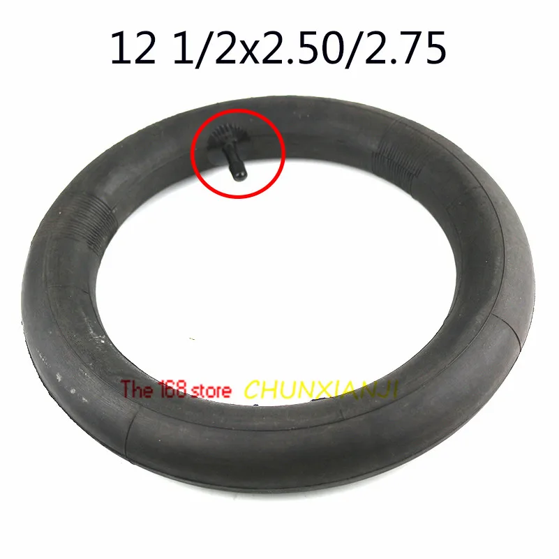 Супер qiality 2 шт 12 1/2X2,50 2,7" Внутренняя бутиловая трубка карманный велосипед Скутер мопед 49CC задняя/Передняя камера шины 12 1/2*2,50/2,75