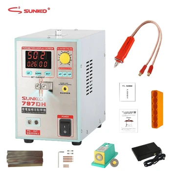 Cheap 797DH 18650 Battery Spot Welding Machine 3.8KW High Power Spot Welder Precision Pulse Spot Welding Machines With HB-70B Weld Pen