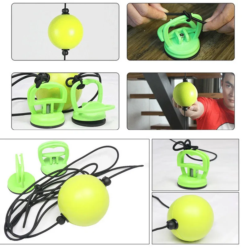Boxing Sucker Speed Ball Fight Speed Reflex Training Hand Eye Reaction Training Punch Fight Ball Fitness Equipment Accessories