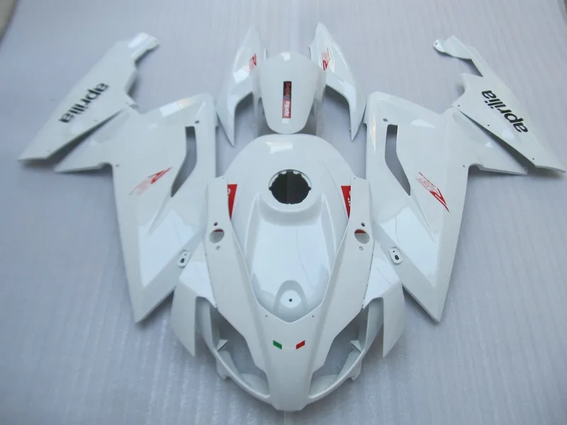 

4 Gifts New ABS Motorcycle Full Fairings Kit Fit For Aprilia RS4 125 RS125 2006 2007 2008 2009 2010 2011 Body set White