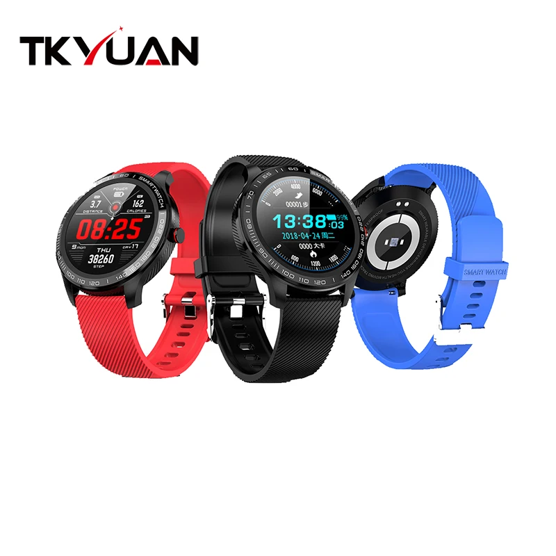 TKYUAN L9 Смарт часы ЭКГ сердечный ритм звонки напоминание полный сенсорный Smartwatch IP68 Водонепроницаемые часы для мужчин для Android IOS PK L7 GT2