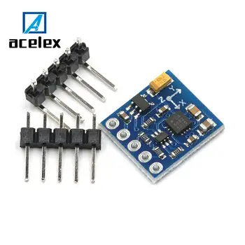 

GY-271 HMC5883L 3V-5V Three 3 Triple Axis Magnetic Field Compass Magnetometer Sensor Module ForArduino IIC Board