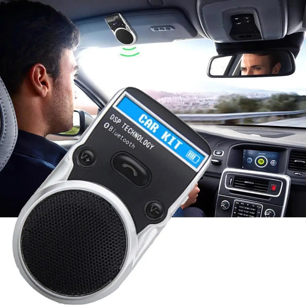 Авто Bluetooth гарнитура для телефона аудио приемник звонки голосовой динамик высокое качество автомобильная аудиосистема устройства