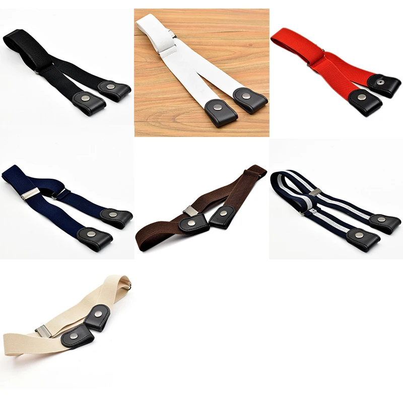 No Buckle Stretch Elastic Waist Belt for Women/Men,Buckle-Free Belt for Jean Pants,Dresses,No Hassle Waist Belt