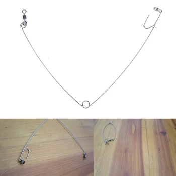 

1pcs automatic fishing gear stainless steel explosion hook lazy fish hook fishing gear supplies