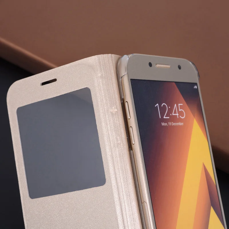 Кожаный чехол с откидной крышкой для Samsung Galaxy A3 A5 2017 A7 A 3 5 7 SM A320 A520 A520F A720 A720F
