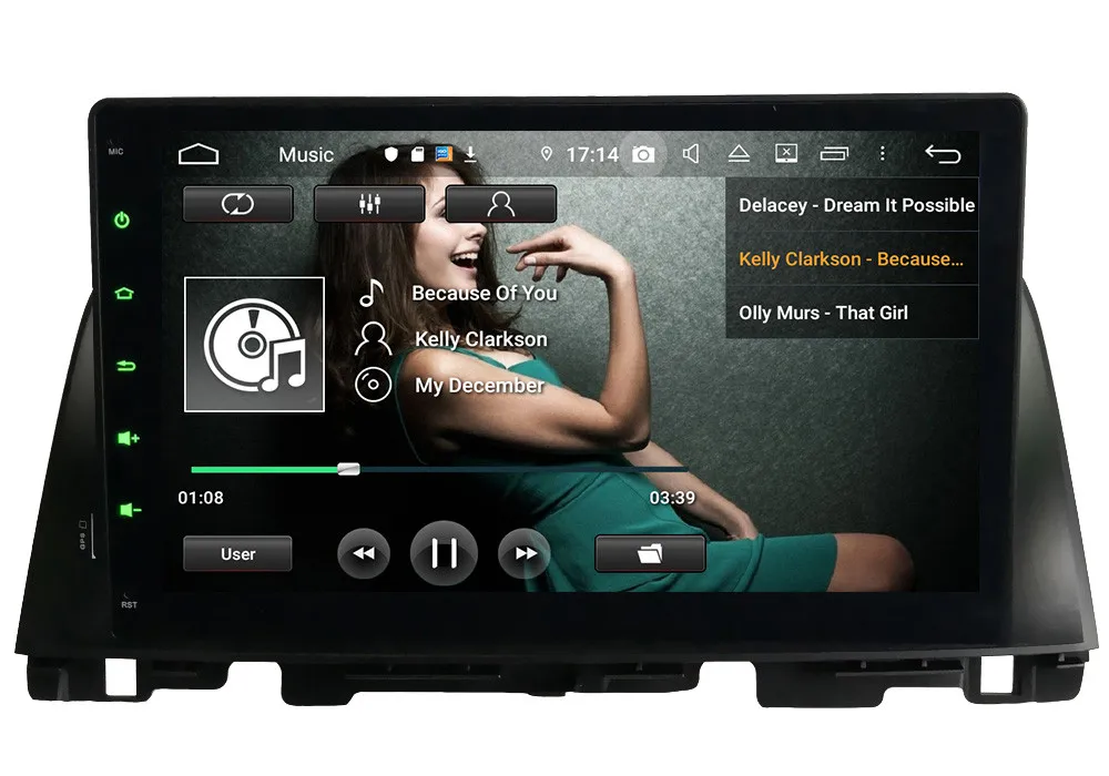 Flash Deal Klyde 10.1" IPS 4G WIFI Android 9 Octa Core 4GB RAM 64GB ROM DSP BT Car DVD Multimedia Player Stereo For Kia K5 Optima 2015-2019 3
