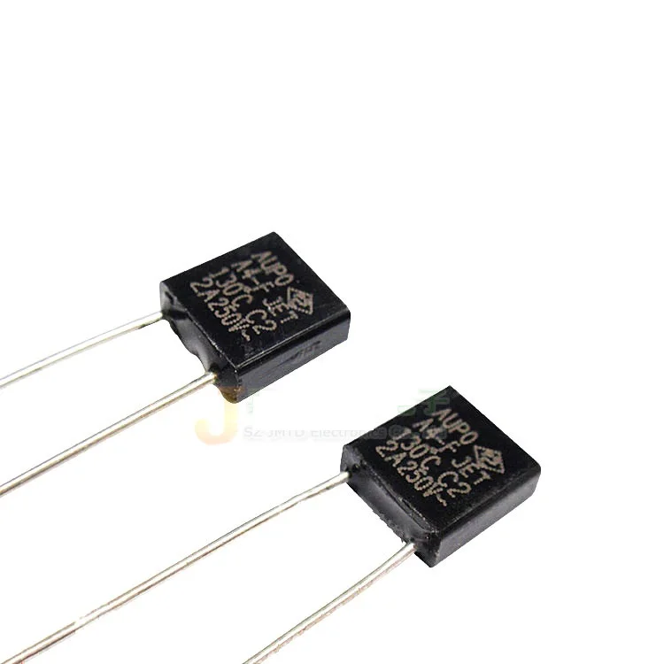 Square 1A 2A 3A 5A 250V Thermal Fuse Cutoff 84 102 115 125 130 135 145 150 C Degree LED Fuses Temperature Switches Control thermal fuse temperature switch