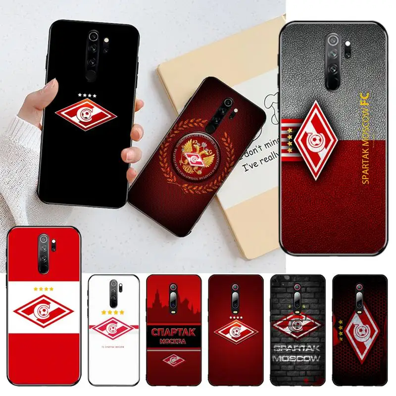 Российский Спартак Москва футбол телефон для Redmi Note 9 8 8T 8A 7 6 6A Go Pro Max K20 K30