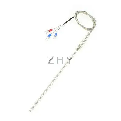 

1M PT100 Type 400 Degree Celsius Thermocouple Sensor 5mm Probe Diameter