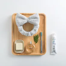 Jia jian chen chu, новые продукты, бамбуковое углеродное волокно, повязка для волос, для мытья лица, макияж, милый бант, повязка на голову, повязка для волос