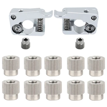 

10x 36 Teeth MK7 / MK8 Stainless Steel Planetary Gear Wheel & 2x MK8 Direct Extruder II Generation MK10 I3 Extruder Kit