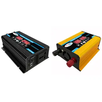 

6000W Digital Car Inverter 12V To 220V Modified Sine Wave Inverter Voltage Converter + Lcd Display