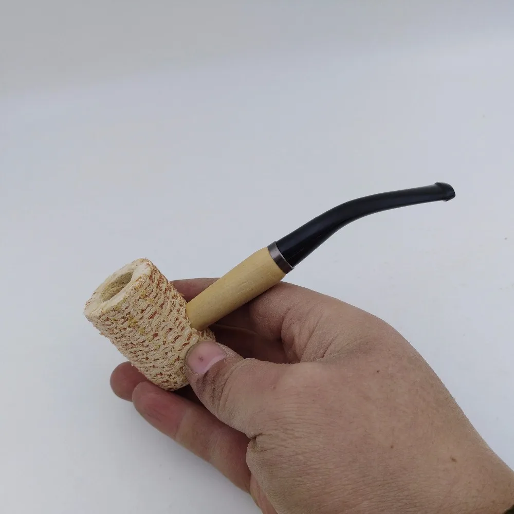 Новый 1 шт. оригинальный кукурузный cob курительная трубка табачная труба как