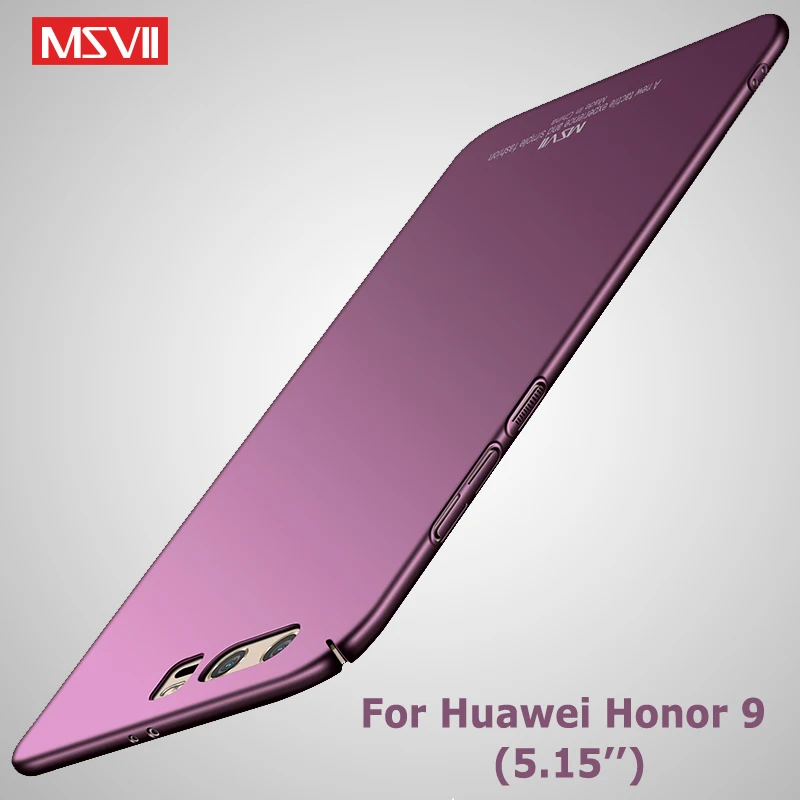 Honor 9X чехол Msvii Тонкий матовый чехол для huawei Honor 9 Lite чехол Honor9 Lite Жесткий PC чехол для huawei Honor 9X Pro чехол s