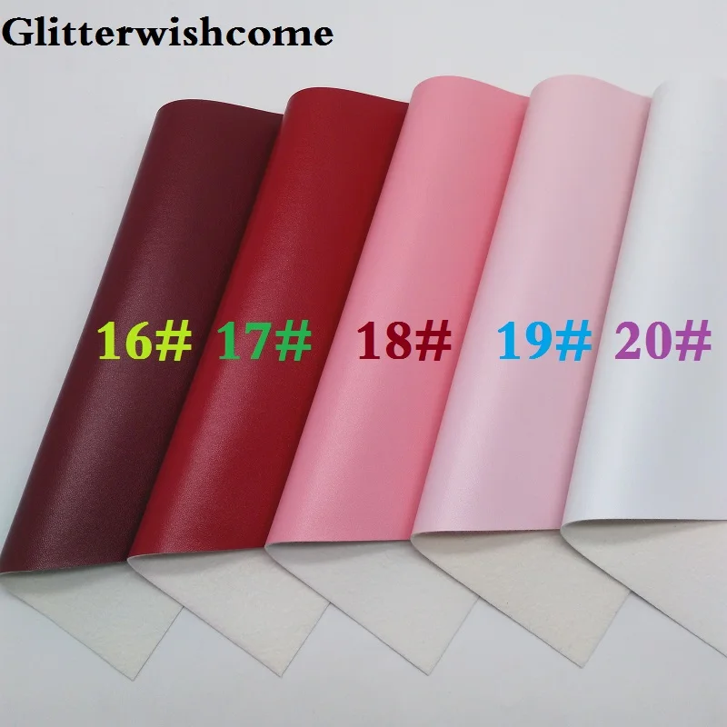 Ткань Glitterwishcome 21x29 см Размер A4 винил для бантов кожа наппа ткань из искусственной