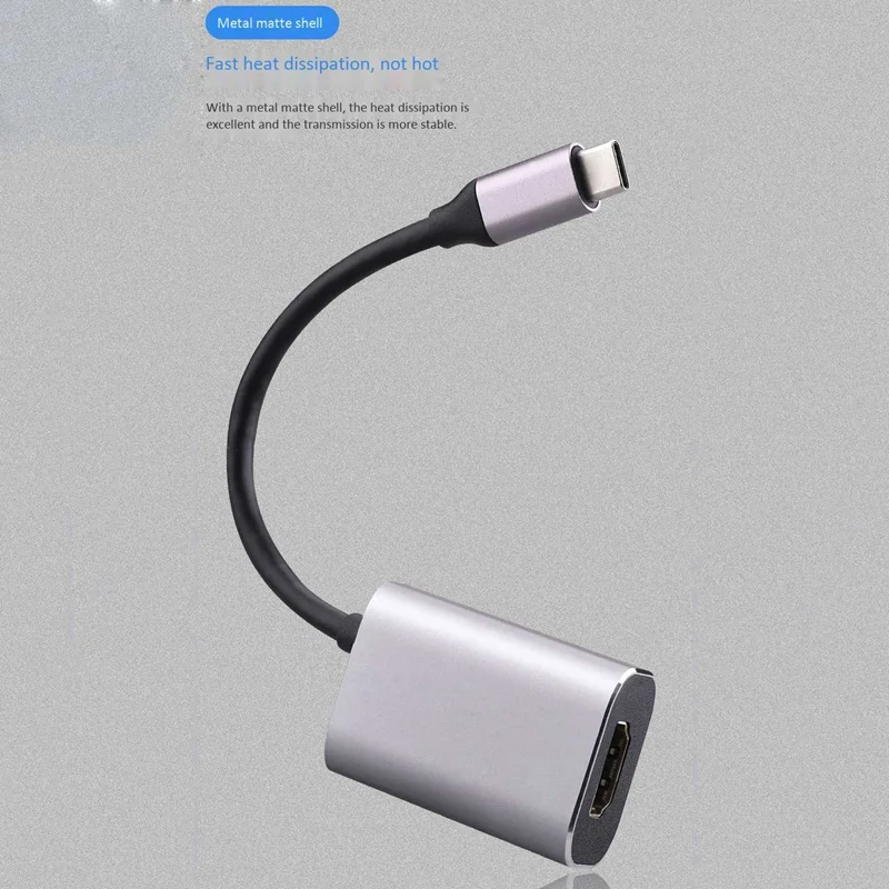 Usb type C к Hdmi адаптер, Usb 3,1(Usb-C) к Hdmi адаптер конвертер «Папа-мама» для Macbook2016/huawei Matebook/Smasung S