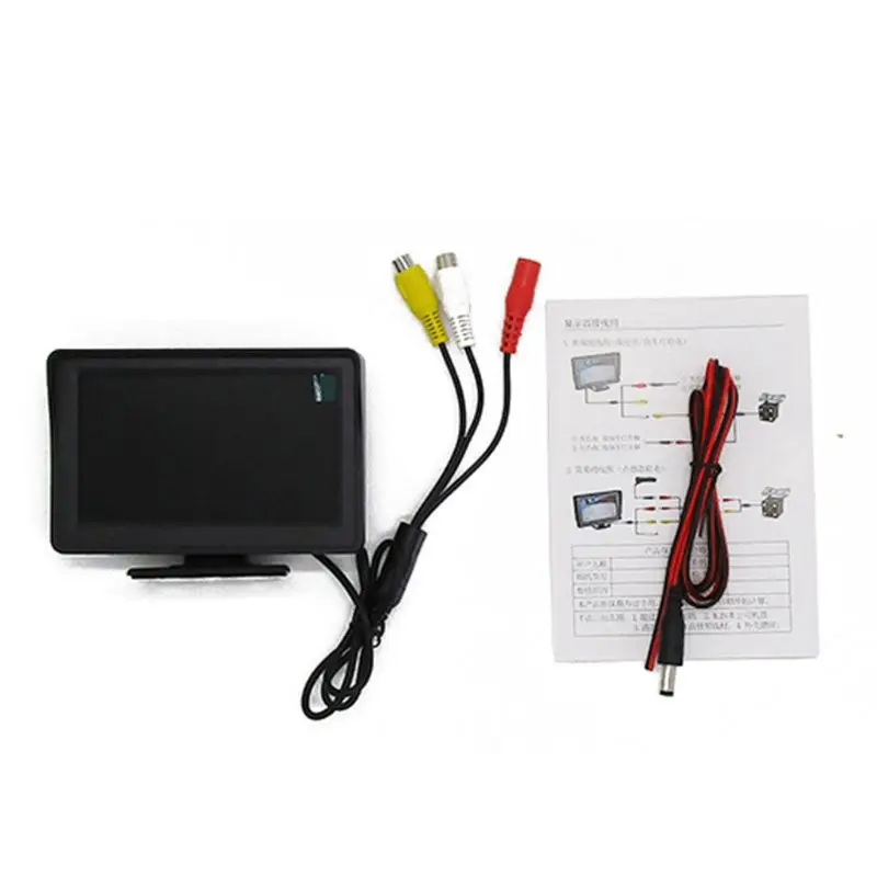 

4.3 inch Car High-definition TFT LCD Color Display with LED Vehicle Backup Parking Camera W91F