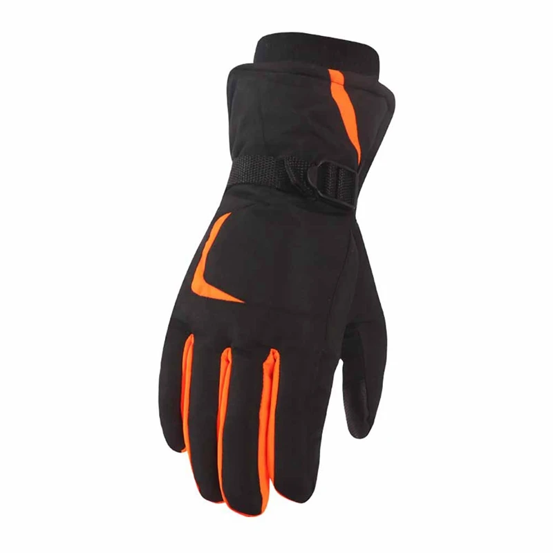 Полный палец перчатки для катания на лыжах толстый сенсорный экран водостойкие ветрозащитные термальные перчатки для езды на велосипеде Женская Мужская спортивная одежда