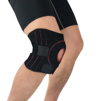 

1PC Exercise Knee Knee Pad Exercise Knee Support Protection Warmer New Bone Black Red