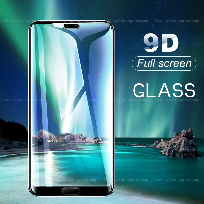 

9D Protective Tempered Glass For Huawei P Smart 2019 Nova 3e P20lite Mate 20 Clear film For Honor 8X Premium Screen Protector