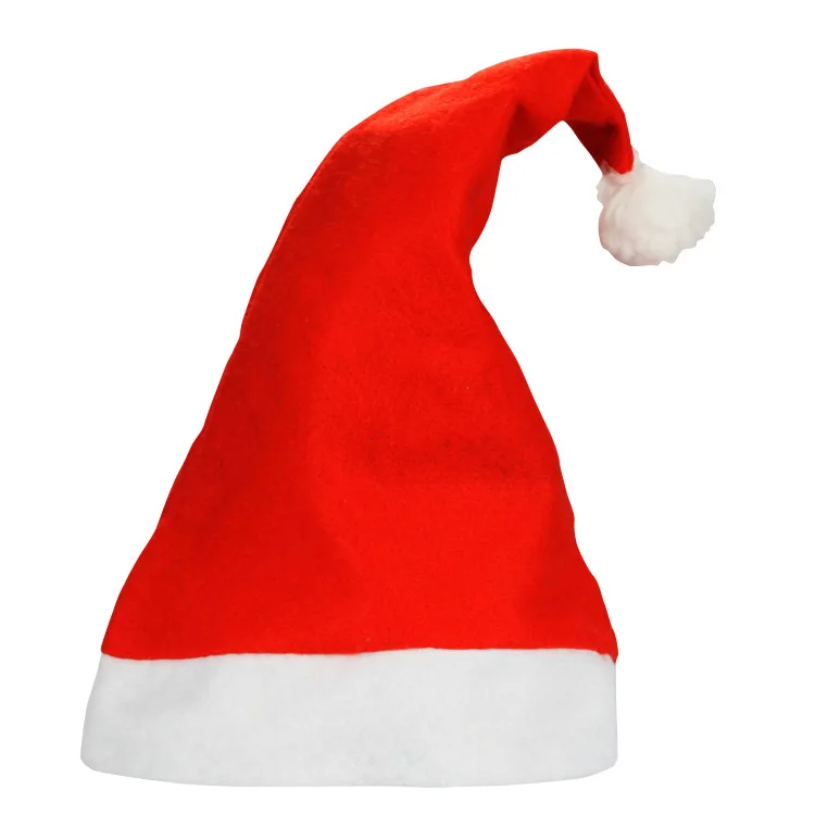 

Christmas Day Hat Christmas Ornaments Christmas Adult Red Ordinary Santa Claus Children's Christmas Hat