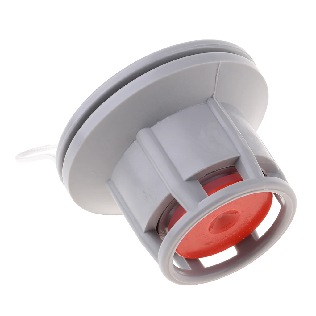 PVC Air Gas Valve Cap Replacement Safety Air Valve Gas Nozzle for Inflating Rafts Fishing Boats