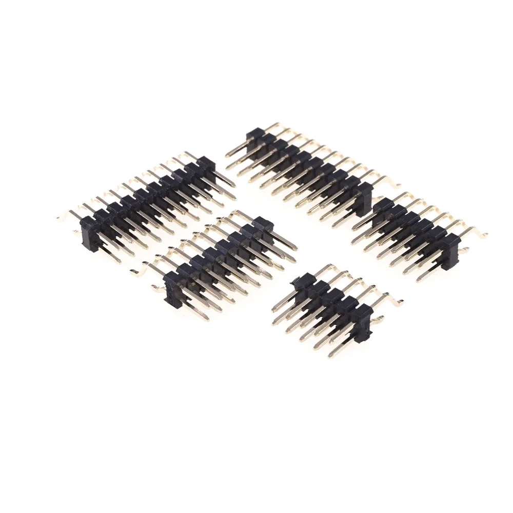 20 Pcs 40pin Single Row Straight Female 2.54mm Strip PBC Pin Header Con EXM 