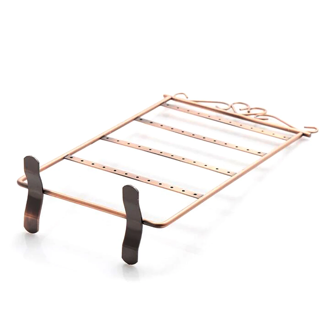 Металлическая Подвесная подставка для серег держатель ювелирных изделий