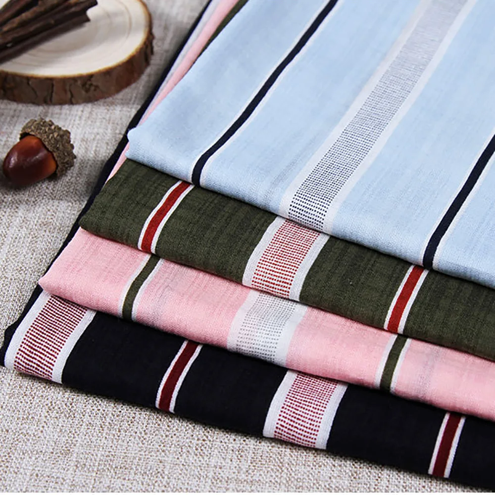 Lychee Life 50x140 см Ткань в полоску модные красочные ткани Ручное шитье для поделок одежда поставки украшения