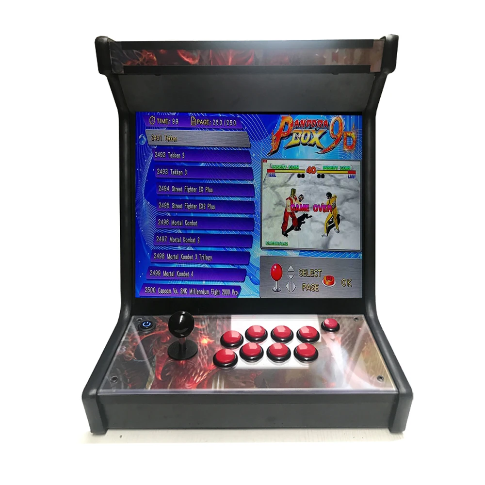 

Pandora 17 " LCD Mini table top arcade with Classical games 2500 In 1 PCB/mini machine