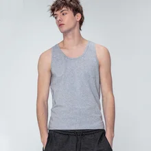 Мужской Хлопковый базовый жилет высокого качества, комфортный Летний жилет без рукавов из мягкой кожи, Облегающая рубашка, жилет, нижнее белье, Топы, 2 шт