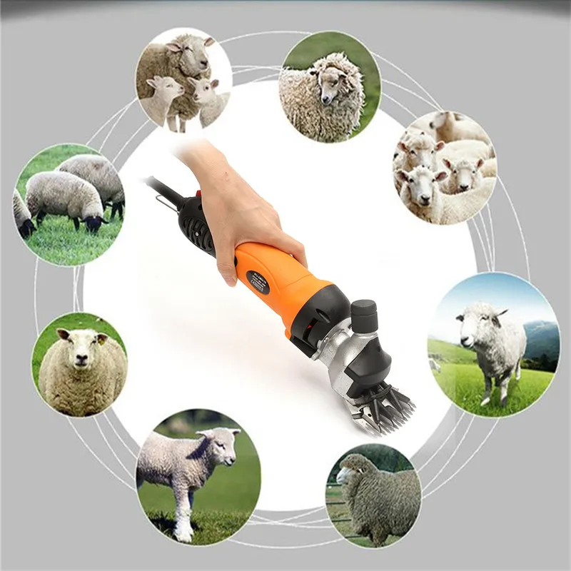 

Doersupp AU Plug 690W 220V Electric Sheep Shearing Machines Supplies Clipper Sheep Goats Alpaca Shears Adjustment Pusher